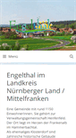 Mobile Screenshot of engelthal.de